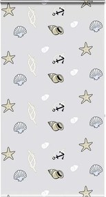 vidaXL Jaluzea cu role de duș cu casetă 120x240cm lățime material 116cm