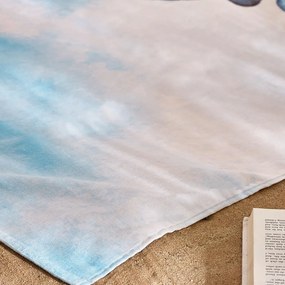 Prosop de plajă albastru din bumbac 76x160 cm Octopus – Catherine Lansfield