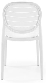 Scaun plastic K529 alb