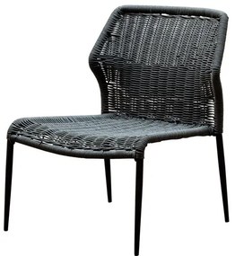 Scaun exterior gri Lounge Triana