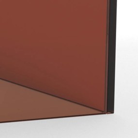 Măsuțe de cafea maro 2 buc. din sticlă 50x50 cm Dice – Actona