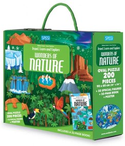 CUNOASTE SI EXPLOREAZA - PUZZLE MINUNILE NATURII (200 PIESE) - SASSI (978-88-303-0868-8)