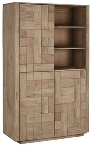 Dulap, natur, din lemn de mango, Puzzle
