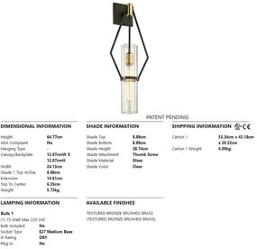 Aplica de perete design modern RAEF big