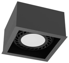 Brosline 1271 - Spot CAGE 1xGU10/18W/230V, negru