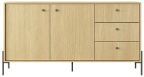 Comodă Scandia 2D3S (Stejar scandi + jedlička scandi). 1071386