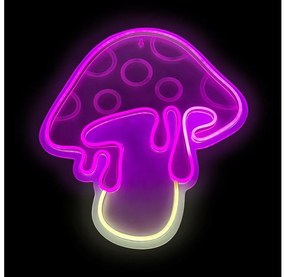 2Kids Toys - Decorațiune de perete Neon LED/5W/USB ciupercă