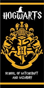 Harry Potter Prosoape de baie Hogwarts, Prosoape de plajă 70x140cm (Uscare Rapidă)