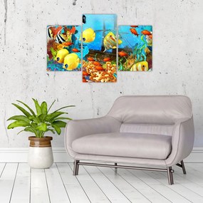 Tablou - Recif de corali colorat (90x60 cm)