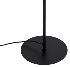 Lampa de podea de design neagră - Triangolo