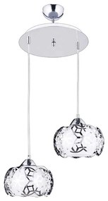 Pendul Magic 2 brate 6752, 2xe27, 32x85 cm, 60 w, crom