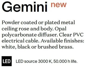 Lustra LED XXL suspendata design circular GEMINI SP D105 alama