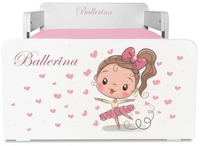 Pat copii Start Balerina P2 2 / 2-8 ani cu saltea cadou