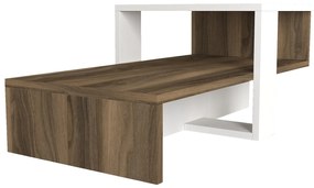 Măsuță de cafea Chan (Alb + Nuc). 1071675