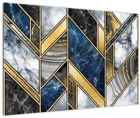 Tablou abstracției artistice (90x60 cm)