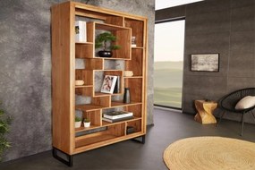 Raft din lemn de salcam Cubus 190cm