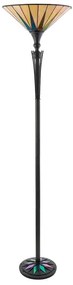 Endon 64042 - Lampă de podea Tiffany DARK STAR 1xE27/60W/230V Ø 42 cm