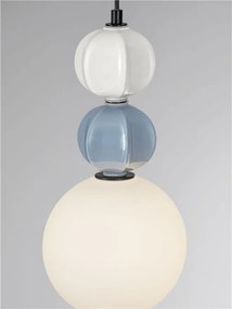 Pendul, Lustra LED cu ceramica multicolora DAZZ