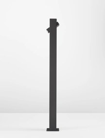 Stalp LED mediu pentru iluminat exterior IP65 BRIGITTA