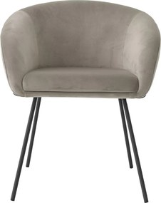 Scaun tapitat design LUX Campus, savona greige 116370 HZ