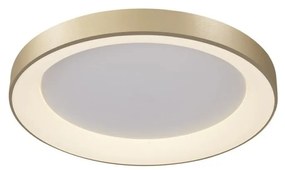 Plafoniera LED inteligenta design circular NISEKO II Gold 50cm