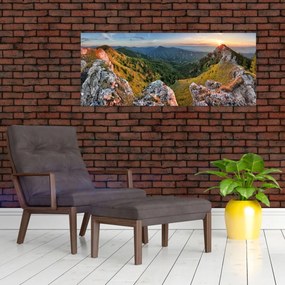 Tablou - Peisaj montan (120x50 cm)