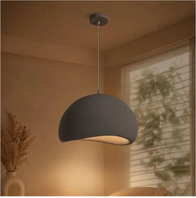 BRILAGI - Lustră suspendată pe cablu WABI SABI 1xE27/60W/230V Ø 40 cm gri