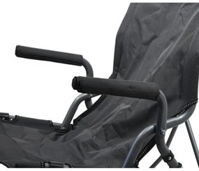 Scaun pliabil camping gri