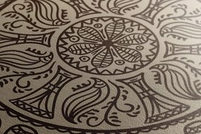 Tablou Mandala cu model natural abstract