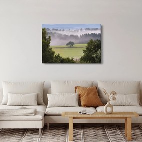 Tablou - Lunca cu copac (90x60 cm)