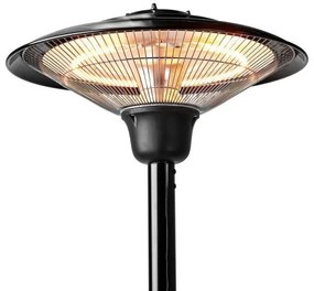 Nedis HTPA15EBK Încălzitor electric exterior 200 cm 1500W/230V IP34