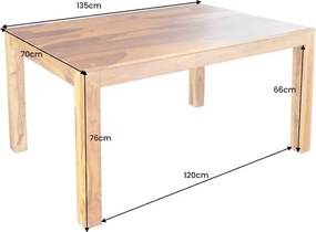 Masa din lemn Lagos 135cm Sheesham