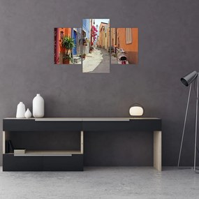 Tablou cu strada din Sardinia (90x60 cm)