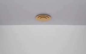 Globo 48465-40 - Plafonieră LED HEDA LED/40W/230V 3000K Ø 49 cm auriu