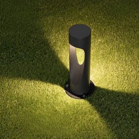Stalp exterior IP65 LED ROW antracit H-30cm