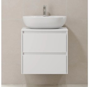 Dulap pentru chiuvetă TRONDHEIM, 60 cm, alb