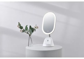 Immax 08970L - Oglindă LED reglabilă cu încărcare wireless LED/18W/230V