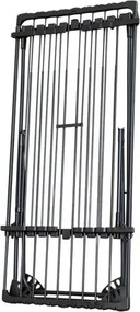 Uscător de haine KH 2043, 27 m, până la 20 kg, pliabil, oțel, negru