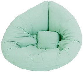 Fotoliu pentru copii verde de relaxare Mini Nido - Karup Design