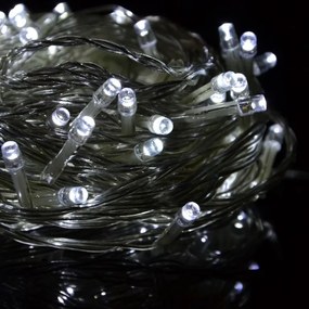 Set de lanțuri LED de Crăciun cu temporizator, 100 LED-uri,