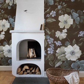 Fototapet, Sleeping Beauty, Brown, Rebel Walls