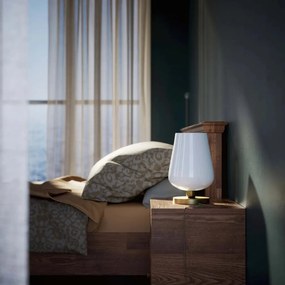 Veioza design italian din alama si sticla Talis