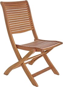 Scaun de grădină în culoare naturală din lemn masiv Noemi – Bizzotto