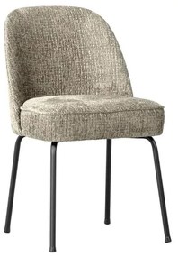 Scaune de dining crem 2 buc. din catifea Vogue – WOOOD