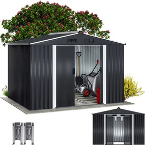 Deuba Casă de grădină 260x205x180 cm - antracit