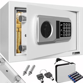 Deuba Seif electric pentru mobilă SAFETY, 31x20x20cm, argintiu