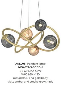 Lustra suspendata design deosebit ARLON