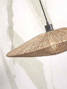 Lustra suspendata eco din iuta Iguazu disc 55cm