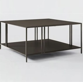 Masa de cafea Deco Homs,seria D-710,80 x 80x 40 cm, negru,0015