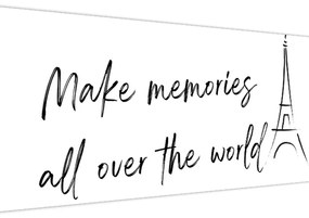 Tablou - Faceți amintiri (120x50 cm)